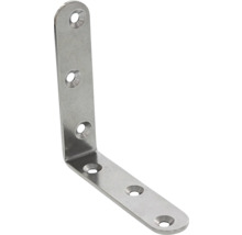 Hoekverbinder van metaal met bevestigingsgaten