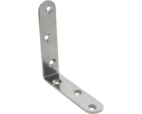 Hoekverbinder van metaal met bevestigingsgaten