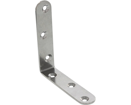 Metalen hoekverbinding met bevestigingsgaten