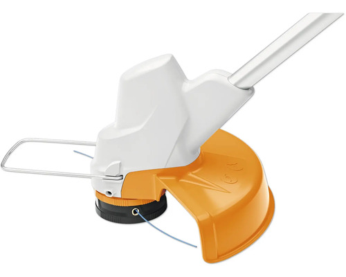 Gedetailleerde afbeelding van een grastrimmer