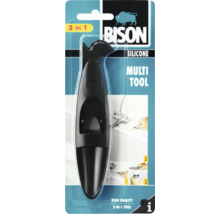 Bison siliconenvoegenschraper 3-in-1 gereedschap
