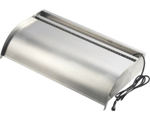 Roestvrijstalen waterval met LED-verlichting