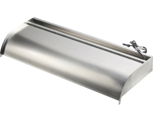 Roestvrijstalen waterval met ledverlichting