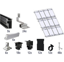 Componenten voor de installatie van een fotovoltaïsche installatie