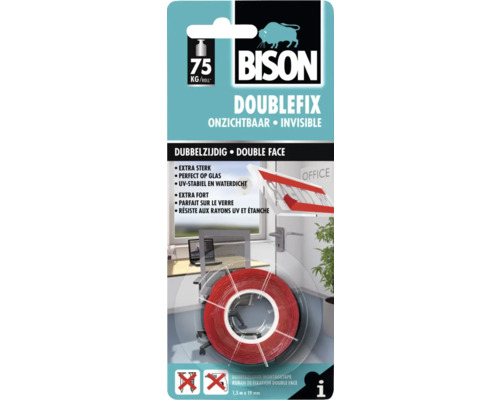 BISON Doublefix uni DCRD 1,5 m x 19 mm