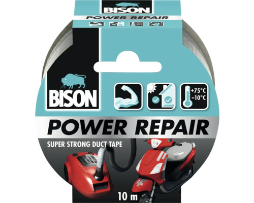 Bison Power Repair Super Sterke Ducttape rol met 10 meter lengte