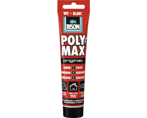 BISON Poly Max® original wit hangtube 165 g