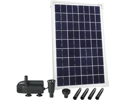 Zonnevijverpomp met zonnepaneel en accessoires