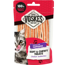 Verpakking Voskes kattensnacks met kipsmaak
