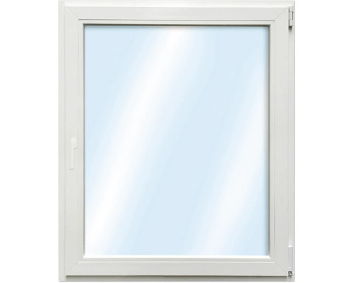 Wit kunststof raam met enkel glas