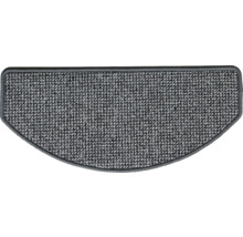 Trapmat van textiel met afgeronde vorm