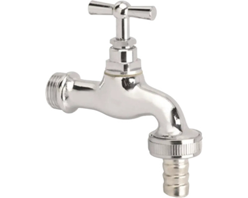 Metalen kraan met handgreep