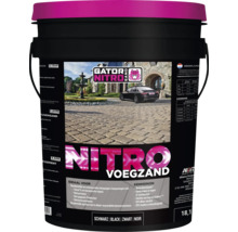 Gator Nitro voegzand in een zwarte emmer met roze deksel