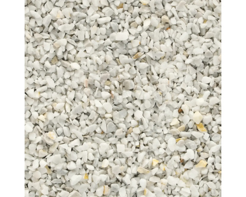 Witte sierkiezels voor tuinontwerp