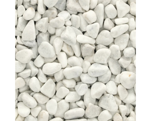 Decoratieve witte sierkiezel als vulmateriaal