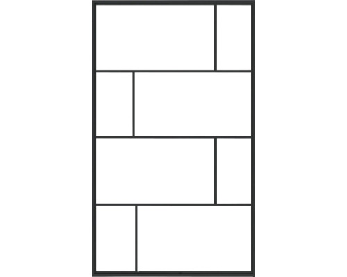 Frame met rechthoekige vakken