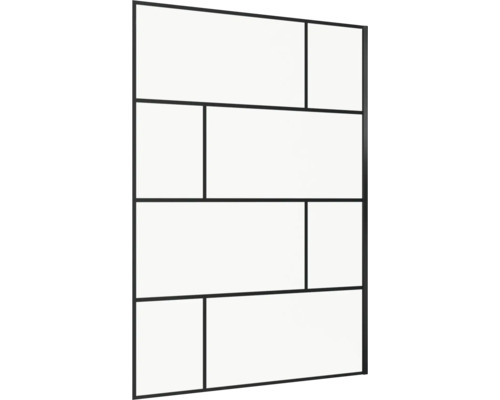 Decoratieve plaat met rechthoekig patroon