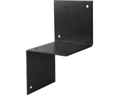 Stalen heavy-duty hoek met boorgaten