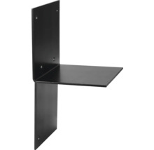 STARX Paalverbinder 3-weg 90x90 mm zwart