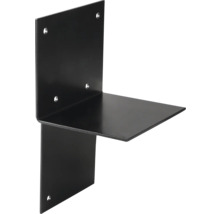 STARX Paalverbinder 3-weg 90x90 mm zwart