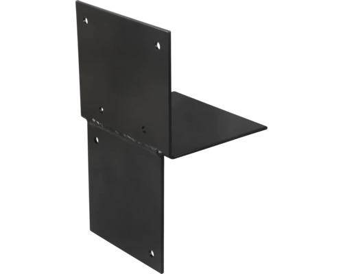STARX Paalverbinder 3-weg 90x90 mm zwart