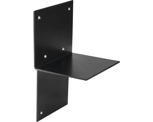 Zware metalen console met gaten voor bevestiging