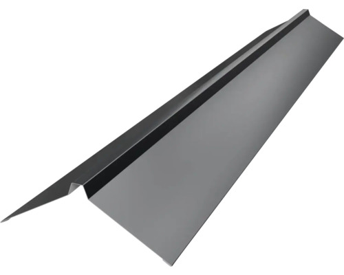 PRECIT Nokvorst recht voor H12 trapeziumplaten, RAL9005 zwart, 1000x95x95 mm PRECIT Nokvorst recht voor H12 trapeziumplaten, RAL9005 zwart, 1000x95x95 mm