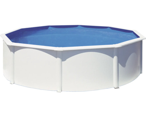 GRE Opbouwzwembad Fiji stalenset rond Ø 460 x H 122 cm