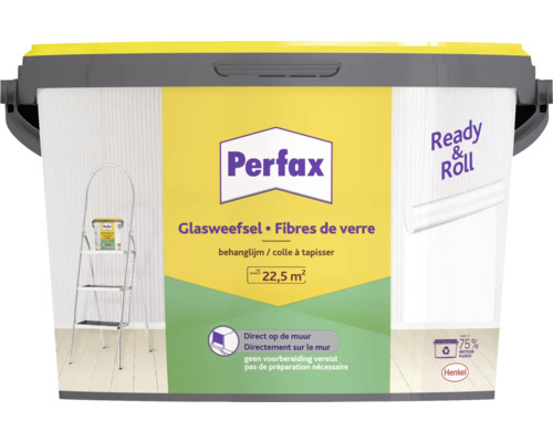 PERFAX Behanglijm Ready & Roll voor glasweefselbehang 4,5 kg geschikt voor 22,5 m²