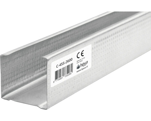 C-profiel voor gipsplaat, C-45S-2600