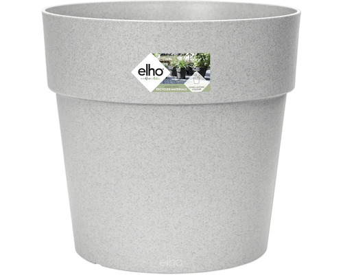 ELHO Bloempot Vibia Straight Kunststof grijs Ø 29 cm H 28 cm