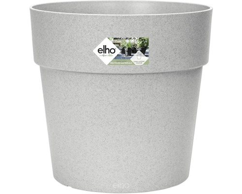 ELHO Bloempot Vibia Straight Kunststof grijs Ø 39 cm H 37 cm