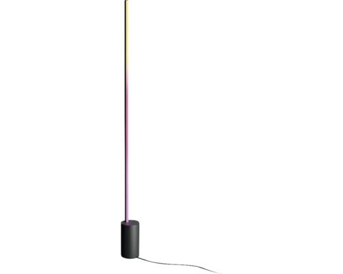 LED-staande lamp met zwarte voet