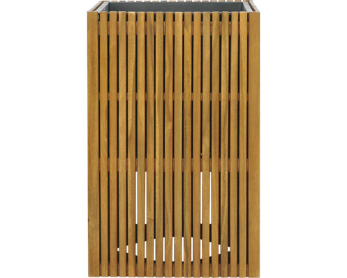 Houten plantenbak met inzet