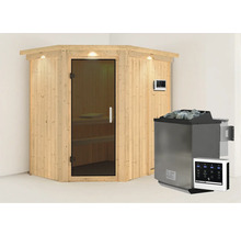 Sauna met saunakachel en bediening