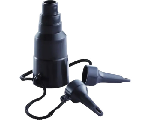 Stofzuigeradapter met verschillende mondstukken voor stofzuigers