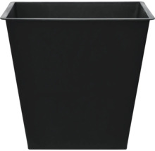 Zwarte kunststof plantenbak