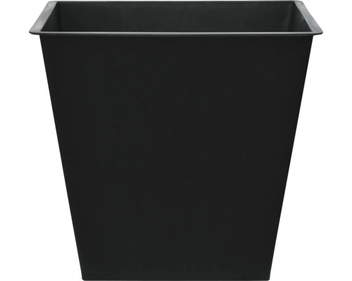 Zwarte kunststof plantenbak