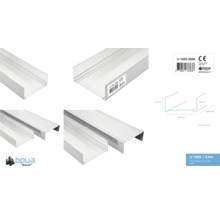 U-profiel, 3 meter lang