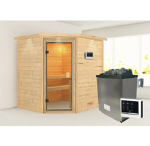 Complete sauna-installatie met oven en besturing