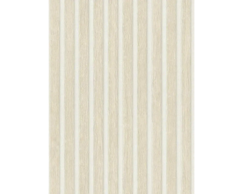 A.S. CRÉATION Vliesbehang 391097 houtlook natuur beige Houten panelen met verticale strepen voor wand- en plafonddecoratie