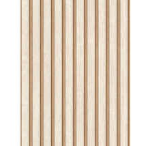 Behang met houten plankenmotief