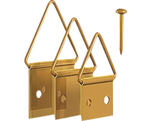 Foto hanger met spijkers