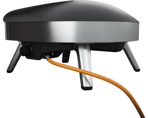 Gasgestookte pizzaoven met gasleiding