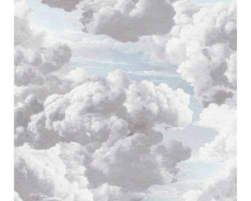 Behang met wolkenpatroon