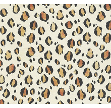 Behang met luipaardprint