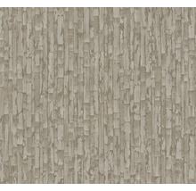 Behang met grafisch patroon in steenlook