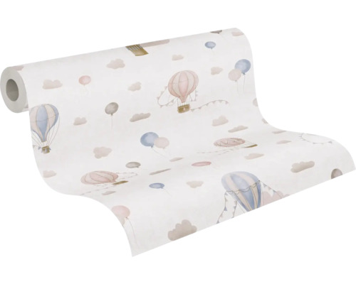 Behangrol met heteluchtballonmotief