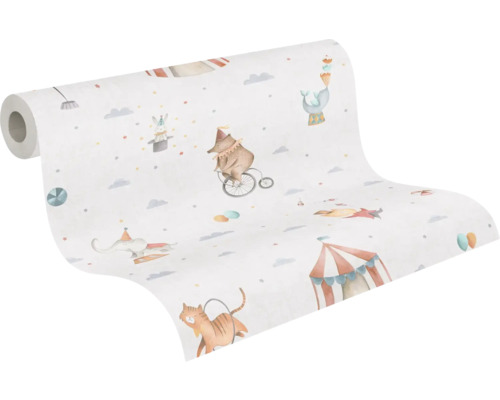 Behangrol met dierenmotieven