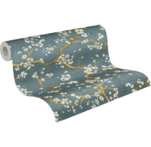 Behangrol met bloemmotief